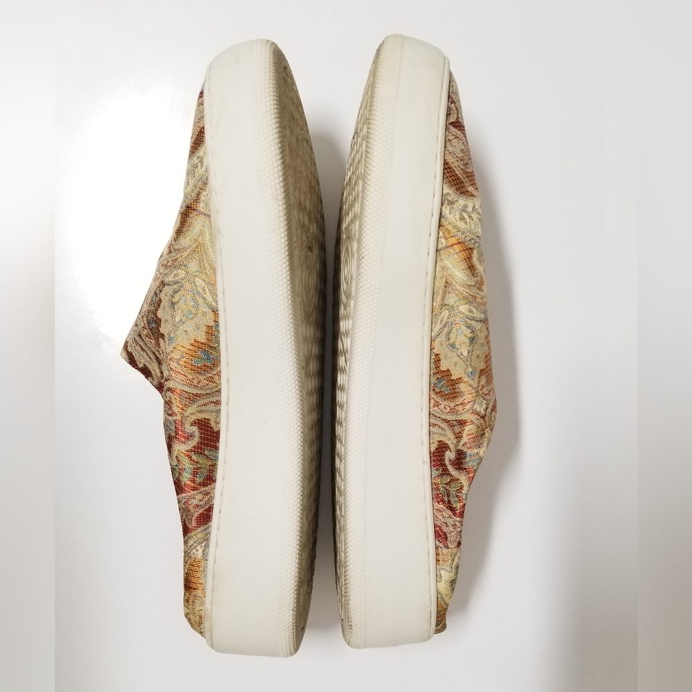 Free People Wynwood Autumn Paisley Print Platform Slip On Sneaker 39 - Picture 10 of 12
